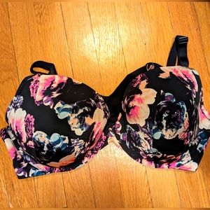 Torrid Floral 360º Corset Push-Up Plunge Bra
